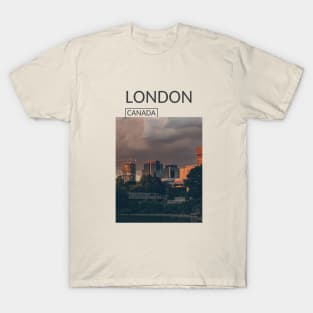 London Ontario Canada Gift for Canadian Souvenir Present T-shirt Hoodie Apparel Mug Notebook Tote Pillow Sticker Magnet T-Shirt